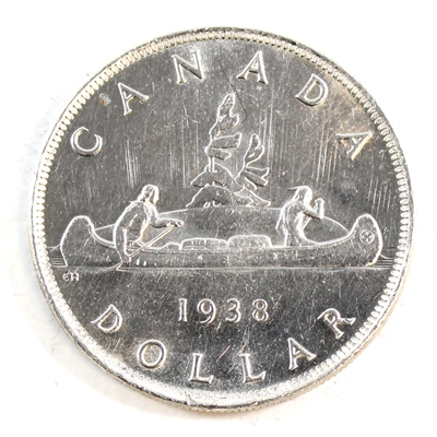 1938 Canada Dollar AU-UNC (AU-55) $