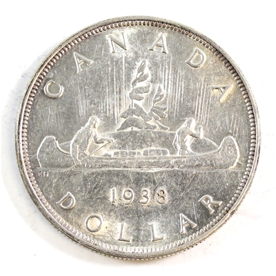 1938 Canada Dollar EF-AU (EF-45) $