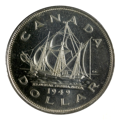 1949 Canada Dollar Brilliant Uncirculated (MS-63)