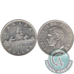 1950 Canada Dollar EF-AU (EF-45)