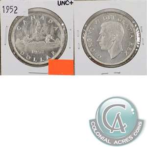 1952 Canada Dollar UNC+ (MS-62)