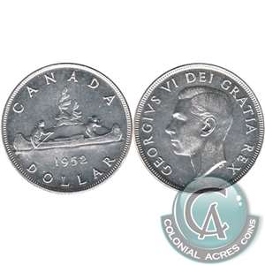 1952 NWL Canada Dollar AU-UNC (AU-55)