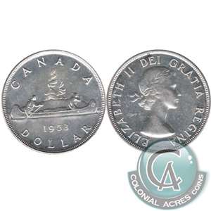 1953 NSS Canada Dollar EF-AU (EF-45)