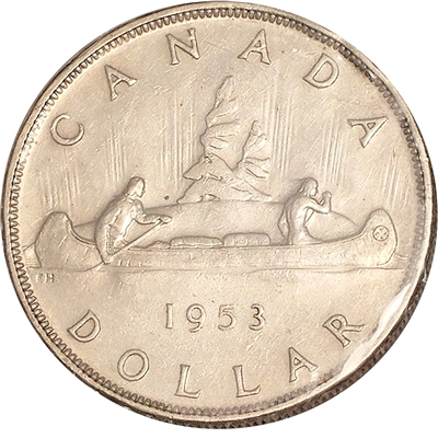 1953 SS SWL Canada Dollar VF-EF (VF-30)