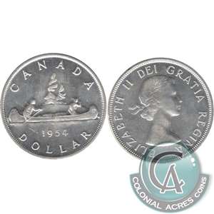 1954 Canada Dollar AU-UNC (AU-55)