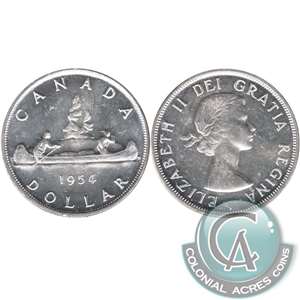 1954 Canada Dollar Brilliant Uncirculated (MS-63) $