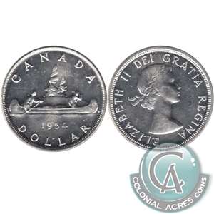 1954 SWL Canada Dollar AU-UNC (AU-55)