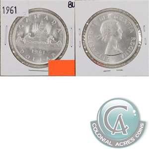 1961 Canada Dollar Brilliant Uncirculated (MS-63)