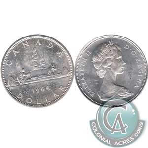 1966 Canada Dollar Uncirculated (MS-60)