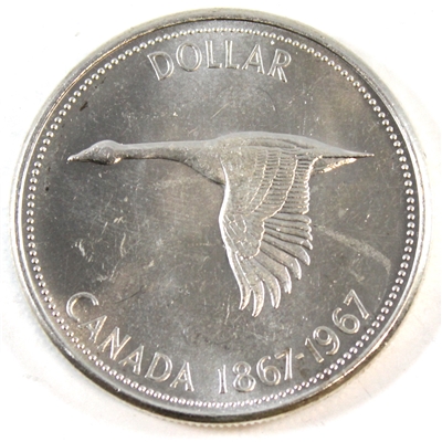 1967 Canada Dollar UNC+ (MS-62)