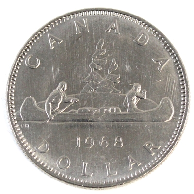 1968 Canada Nickel Dollar Brilliant Uncirculated (MS-63)