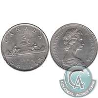 1968 No Island Canada Nickel Dollar Uncirculated (MS-60)