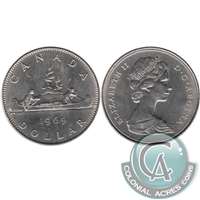 1969 Canada Nickel Dollar Choice Brilliant Uncirculated (MS-64)