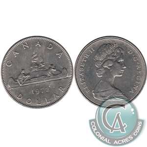 1972 Canada Nickel Dollar Circulated