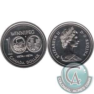 1974 Canada Nickel Dollar Proof Like