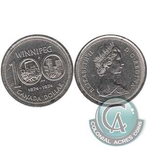 1974 Canada Nickel Dollar UNC+ (MS-62)