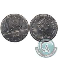 1980 Canada Nickel Dollar UNC+ (MS-62)