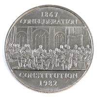 1982 Constitution Canada Nickel Dollar UNC+ (MS-62)
