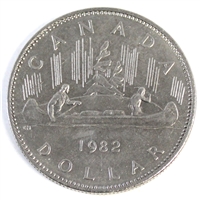 1982 Voyageur Canada Nickel Dollar Circulated