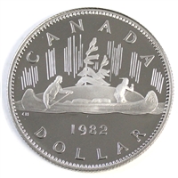 1982 Voyageur Canada Nickel Dollar Proof