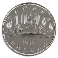 1982 Voyageur Canada Nickel Dollar Proof Like