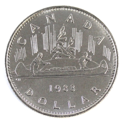 1983 Canada Nickel Dollar Choice Brilliant Uncirculated (MS-64)