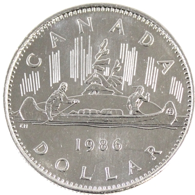 1986 Canada Nickel Dollar Brilliant Uncirculated (MS-63)