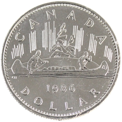 1986 Canada Nickel Dollar Circulated