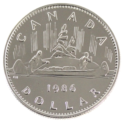 1986 Canada Nickel Dollar Proof Like
