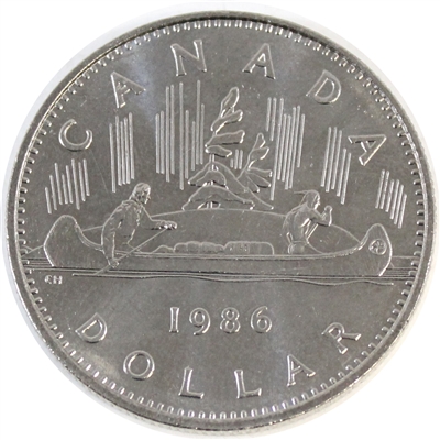 1986 Canada Nickel Dollar UNC+ (MS-62)
