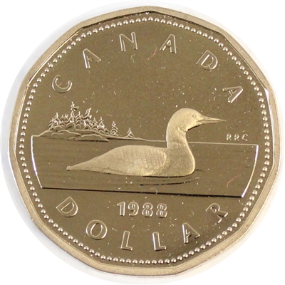 1988 Canada Loon Dollar Proof