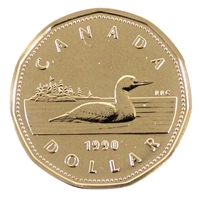 1990 Canada Loon Dollar Proof Like