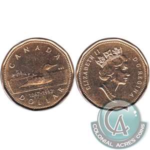 1992 Canada Loon Dollar Brilliant Uncirculated (MS-63)