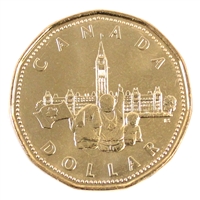 1992 Canada Parliament Dollar Brilliant Uncirculated (MS-63)