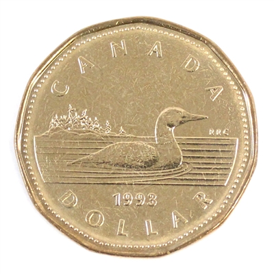 1993 Canada Loon Dollar Brilliant Uncirculated (MS-63)