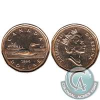 1994 Canada Loon Dollar Brilliant Uncirculated (MS-63)