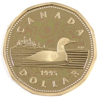 1995 Canada Loon Dollar Proof
