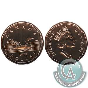 1995 Canada Loon Dollar Proof Like