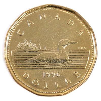 1996 Canada Loon Dollar Brilliant Uncirculated (MS-63)