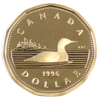 1996 Canada Loon Dollar Proof