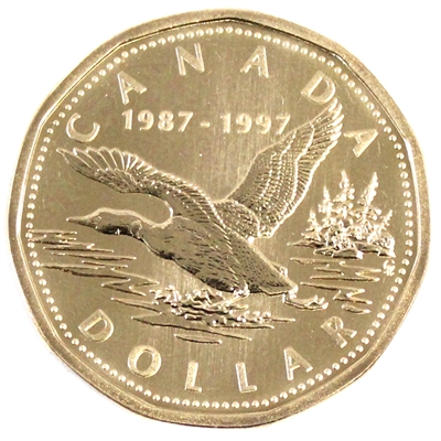 1997 Canada Flying Loon Dollar Specimen