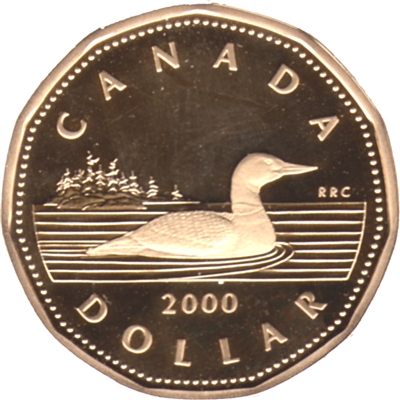 2000 Canada Loon Dollar Proof