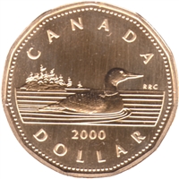 2000 Canada Loon Dollar Specimen