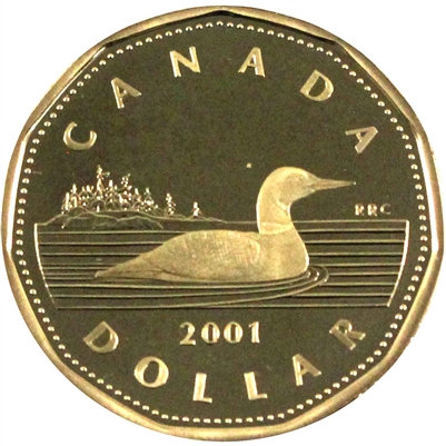 2001 Canada Loon Dollar Proof