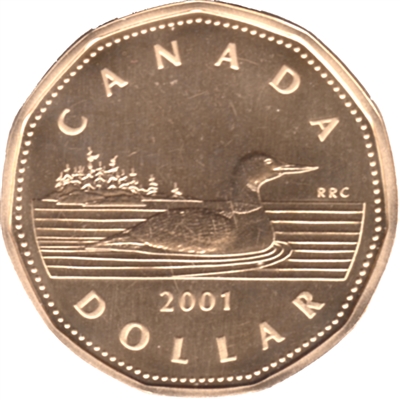 2001 Canada Loon Dollar Specimen