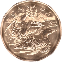 2002 Canada Family Of Loons Dollar Specimen