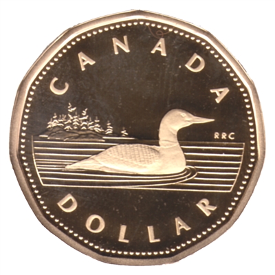 2002 Canada Loon Dollar Proof