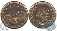 2003 Canada New Effigy Loon Dollar Brilliant Uncirculated (MS-63)