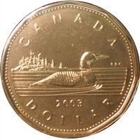 2003 Canada Old Effigy Loon Dollar Proof Like