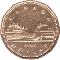 2003W Canada New Effigy Dollar Proof Like